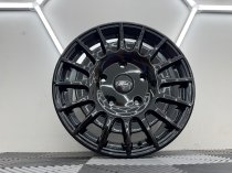 New 18 Inch MSRT Style RZO Alloy Wheels In Gloss Black Load Rated 1250KG Ford Transit Custom 5x160