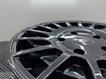 New 18 Inch MSRT Style RZO Alloy Wheels In Gloss Black Load Rated 1250KG Ford Transit Custom 5x160