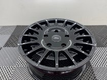 New 18 Inch MSRT Style RZO Alloy Wheels In Gloss Black Load Rated 1250KG Ford Transit Custom 5x160