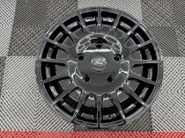 New 18 Inch MSRT Style RZO Alloy Wheels In Gloss Black Load Rated 1250KG Ford Transit Custom 5x160