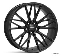 NEW 19 INCH VEEMANN V-FS60 ALLOY WHEELS IN GLOSS BLACK WITH DEEPER CONCAVE 9.5″ REAR OPTION 5x112
