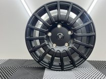 NEW 20 INCH FOX RZO ALLOY WHEELS IN SATIN BLACK LOAD RATED 1000KG FORD TRANSIT CUSTOM 5X160