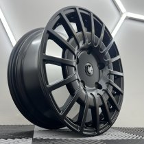 NEW 20 INCH FOX RZO ALLOY WHEELS IN SATIN BLACK LOAD RATED 1000KG FORD TRANSIT CUSTOM 5X160