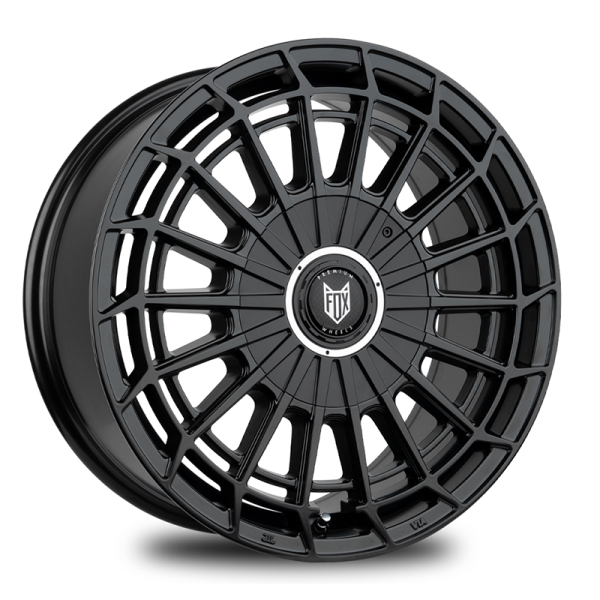 NEW 18 INCH FOX WX1 ALLOY WHEELS IN SATIN BLACK LOAD RATED 1000KG VIVARO PRIMASTER TRAFFIC 5x118