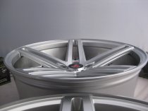 NEW 20 INCH AXE EX20 ALLOY WHEELS IN SILVER WITH POLISHED FACE AND BARREL, DEEPER CONCAVE 10" REAR OPTION