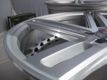 NEW 20 INCH AXE EX20 ALLOY WHEELS IN SILVER WITH POLISHED FACE AND BARREL, DEEPER CONCAVE 10" REAR OPTION