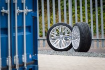 NEW 20 INCH AXE EX30 ALLOY WHEELS IN SILVER WITH POLISHED FACE AND DEEPER CONCAVE 10" REAR OPTION