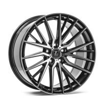 NEW 20 INCH AXE EX40 ALLOY WHEELS IN GLOSS BLACK WITH POLISHED FACE AND DEEPEER CONCAVE 10″ REAR OPTION