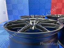 NEW 20 INCH C9 CORTEZ ALLOY WHEELS IN MATT BLACK 8.5" ET45 ALL ROUND 5x112