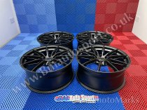 NEW 20 INCH C9 CORTEZ ALLOY WHEELS IN MATT BLACK 8.5" ET45 ALL ROUND 5x112