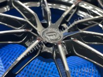 NEW 20 INCH C9 CORTEZ ALLOY WHEELS IN GLOSS BLACK WITH MILLED ACCENT SPOKES 8.5" ET45 ALL ROUND 5x112