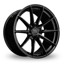 NEW 20 INCH C9 CORTEZ ALLOY WHEELS IN GLOSS BLACK WITH DEEPER CONCAVE 10″ REAR OPTION TO SUIT FORD MUSTANG 5x114