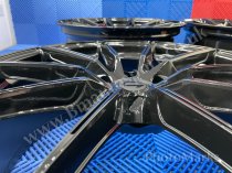 NEW 20 INCH C9 CORTEZ ALLOY WHEELS IN GLOSS BLACK WITH DEEPER CONCAVE 10" REAR OPTION TO SUIT TESLA MODEL 3 Y 5x114