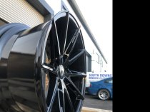 NEW 18 INCH C9 CHRONOS ALLOY WHEELS IN GLOSS BLACK 5x112