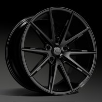NEW 18 INCH C9 CHRONOS ALLOY WHEELS IN GLOSS BLACK 5x112