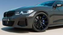 NEW 19 INCH C9 CHRONOS ALLOY WHEELS IN GLOSS BLACK 8.5" ET45 ALL ROUND 5x112