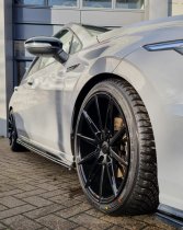 NEW 19 INCH C9 CHRONOS ALLOY WHEELS IN GLOSS BLACK 8.5" ET45 ALL ROUND 5x112