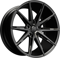 NEW 20 INCH C9 CHRONOS ALLOY WHEELS IN MATT BLACK VW TRANSPORTER FIT 5X120