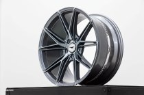 NEW 20 INCH VEEMANN V-FS49 ALLOY WHEELS IN GRAPHITE SMOKE MACHINED WITH DEEPER CONCAVE 10" REAR OPTION 5x112