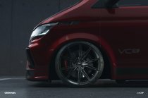 NEW 20 INCH VEEMANN V-FS49 ALLOY WHEELS IN GLOSS BLACK WITH DEEPER CONCAVE 10" REAR OPTION 5x112