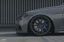 NEW 20 INCH VEEMANN V-FS51 ALLOY WHEELS IN GLOSS BLACK WITH DEEPER CONCAVE 10" REAR OPTION 5x112