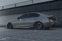 NEW 20 INCH VEEMANN V-FS51 ALLOY WHEELS IN GLOSS BLACK WITH DEEPER CONCAVE 10" REAR OPTION 5x112