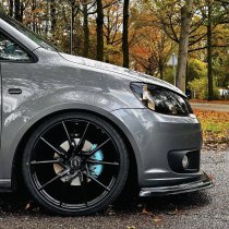 NEW 20 INCH VEEMANN V-FS52 ALLOY WHEELS IN GLOSS BLACK WITH DEEPER CONCAVE 10" REAR OPTION 5x112