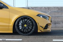NEW 20 INCH VEEMANN V-FS53 ALLOY WHEELS IN GLOSS BLACK WITH DEEPER CONCAVE 10" REAR OPTION 5x112