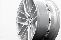 NEW 20 INCH VEEMANN V-FS53 ALLOY WHEELS IN SILVER WITH POLISHED FACE AND DEEPER CONCAVE 10" REAR OPTION 5x112