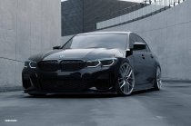 NEW 20 INCH VEEMANN V-FS53 ALLOY WHEELS IN SILVER WITH POLISHED FACE AND DEEPER CONCAVE 10" REAR OPTION 5x112
