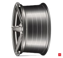 NEW 21 INCH ISPIRI FFR5 ALLOY WHEELS IN CARBON GREY BRUSHED WITH DEEPER CONCAVE 10.5" REARS 5x112