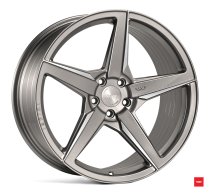 NEW 21 INCH ISPIRI FFR5 ALLOY WHEELS IN CARBON GREY BRUSHED WITH DEEPER CONCAVE 10.5″ REARS 5x112