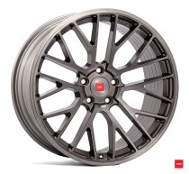 NEW 21 INCH ISPIRI FFP1 ALLOY WHEELS IN CARBON GREY BRUSHED WITH DEEPER CONCAVE 10.5″ REARS 5x112