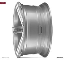NEW 21 INCH VEEMANN V-FS33 ALLOY WHEELS IN SILVER MACHINED WITH DEEPER CONCAVE 10.5" REARS 5x112
