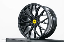 NEW 23 INCH VEEMANN V-FS51 ALLOY WHEELS IN GLOSS BLACK DEEP CONCAVE 10" ALL ROUND 5x112