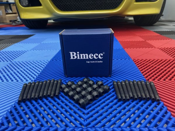 NEW 10mm 12mm 15mm 20mm 25mm Black Bimecc Wheel Spacers - (2 Pairs ) With Stud Conversion Kit 5x120 72.6 CB