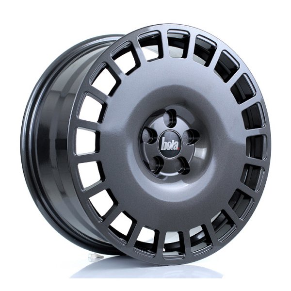 NEW 18 INCH BOLA B12 ALLOY WHEELS IN GLOSS GUNMETAL