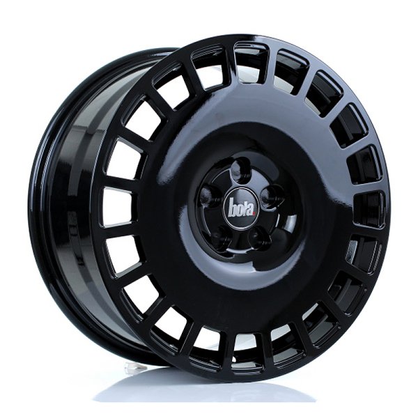 NEW 18 INCH BOLA B12 ALLOY WHEELS IN GLOSS BLACK