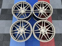 NEW 19 INCH STROM STR3 ALLOY WHEELS IN SATIN BRONZE WITH DEEPER CONCAVE 10" OR 11" REARS 5x120