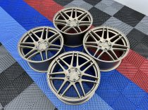 NEW 19 INCH STROM STR3 ALLOY WHEELS IN SATIN BRONZE WITH DEEPER CONCAVE 10" OR 11" REARS 5x120