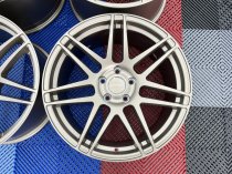 NEW 19 INCH STROM STR3 ALLOY WHEELS IN SATIN BRONZE WITH DEEPER CONCAVE 10" OR 11" REARS 5x120