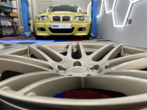 NEW 19 INCH STROM STR3 ALLOY WHEELS IN SATIN BRONZE WITH DEEPER CONCAVE 10" OR 11" REARS 5x120
