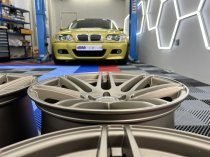 NEW 19 INCH STROM STR3 ALLOY WHEELS IN SATIN BRONZE WITH DEEPER CONCAVE 10" OR 11" REARS 5x120
