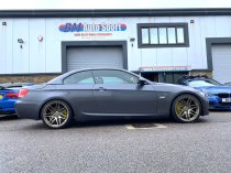 NEW 19 INCH STROM STR3 ALLOY WHEELS IN SATIN BRONZE WITH DEEPER CONCAVE 10" OR 11" REARS 5x120