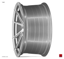 NEW 20 INCH ISPIRI FFR1D DIRECTIONAL ALLOY WHEELS IN PURE SILVER BRUSHED, DEEPER CONCAVE 10.5" REARS 5x120