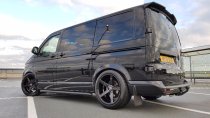 NEW 19 INCH AXE EX18 ALLOY WHEELS IN GLOSS BLACK WITH DEEPER CONCAVE 9.5" REAR OPTION