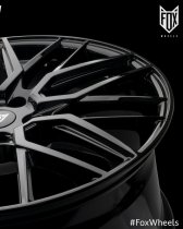 NEW 19 INCH FOX BMA S1 ALLOY WHEELS IN GLOSS BLACK WITH WIDER 8.5" REAR OPTION 5x120