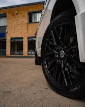 NEW 19 INCH FOX BMA S1 ALLOY WHEELS IN GLOSS BLACK WITH WIDER 8.5" REAR OPTION 5x120