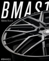 NEW 19 INCH FOX BMA S1 ALLOY WHEELS IN GLOSS BLACK WITH WIDER 8.5" REAR OPTION 5x120