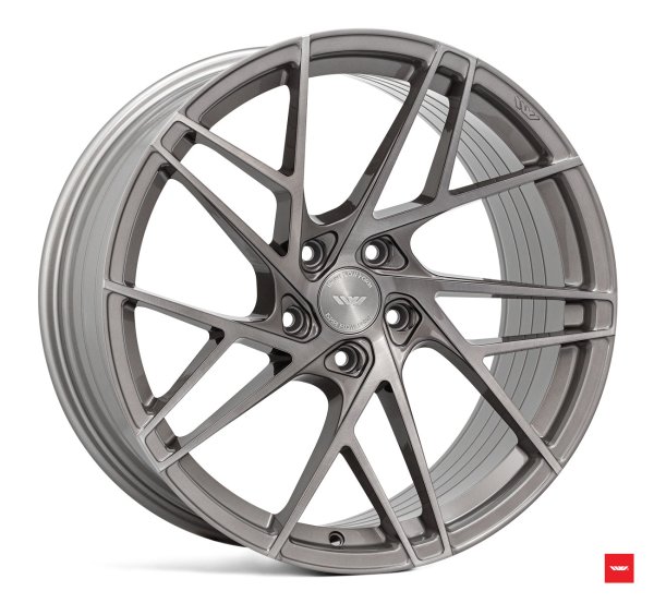NEW 20 INCH ISPIRI FFRM ALLOY WHEELS IN CARBON GREY BRUSHED WITH DEEPER CONCAVE 10" REAR OPTION 5x120